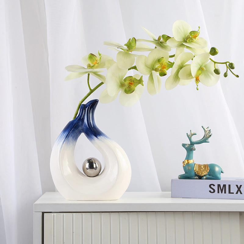 Tilt — Oblique Mouth Ceramic Vase