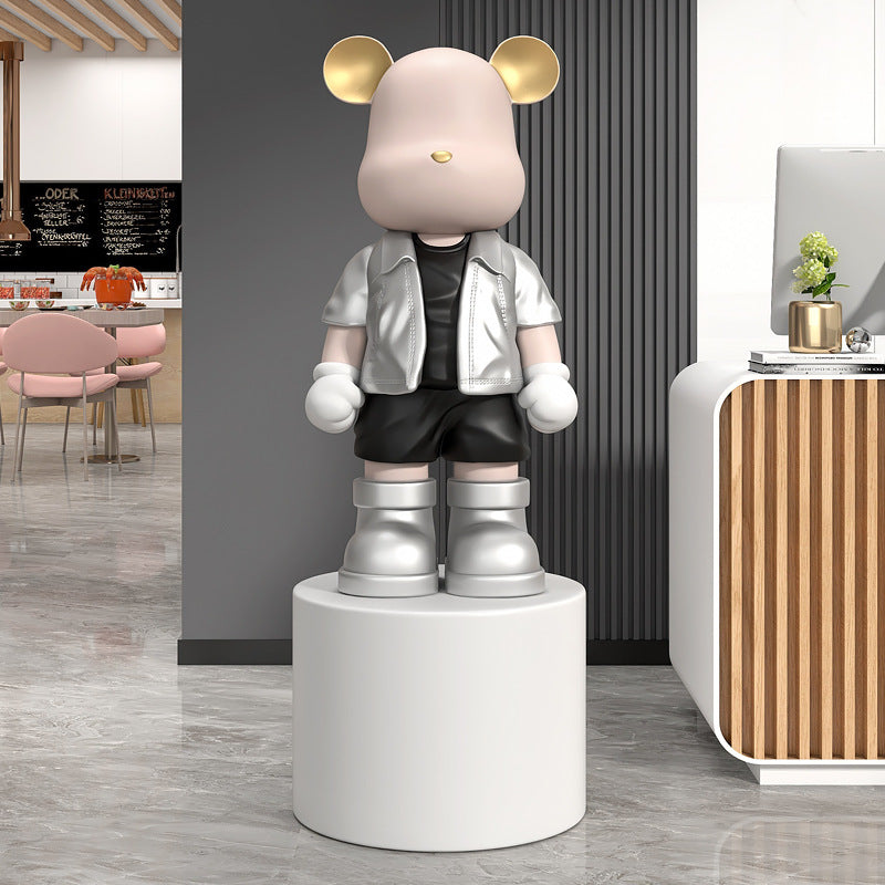 Large Violent Bear Living Room Decoration Figurine