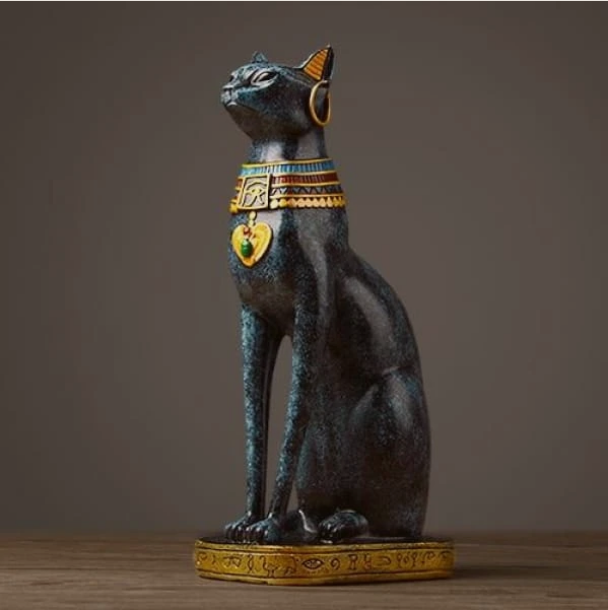 The Sentinel — Sculptural Cat Statue