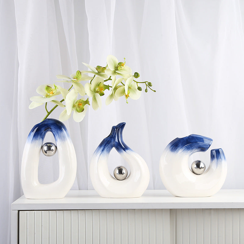 Tilt — Oblique Mouth Ceramic Vase