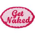 HAIWAOO Get Naked Bath Mat32x20 Non Slip and Soft Absorbent Bathroom RugsMachine Wash/Dry Bath Rugs for BathroomFloorTubShowerPink