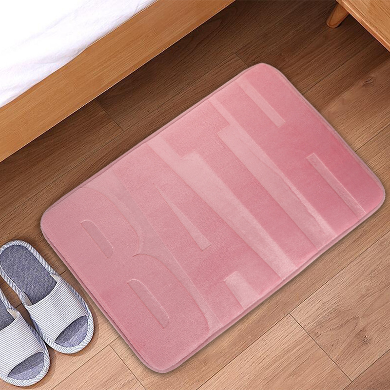 Memory Foam Washable Bath Rug - Soft & Non-Slip