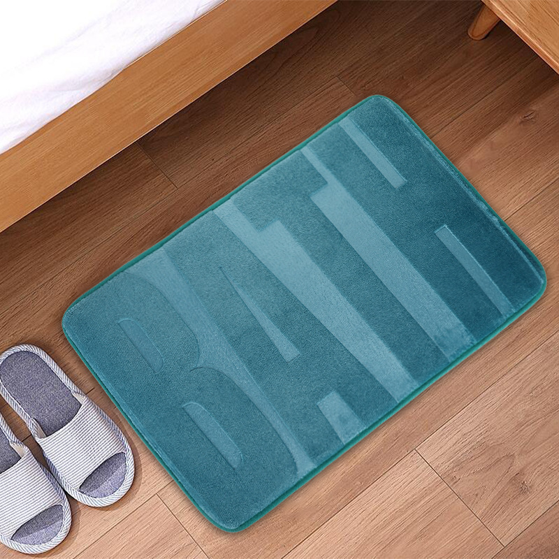 Memory Foam Washable Bath Rug - Soft & Non-Slip