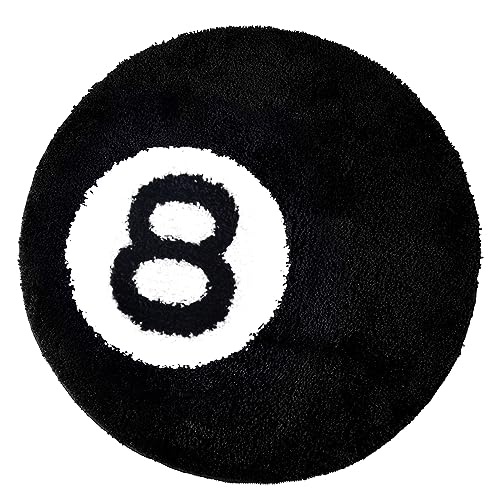 Called It — 8 Ball Round Accent Rug (40in)