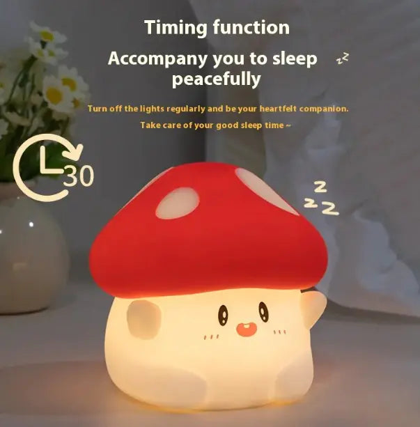 Spore Glow mushroom night light glowing