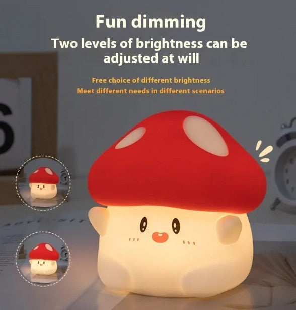 Spore Glow — Silicone Mushroom Night Light