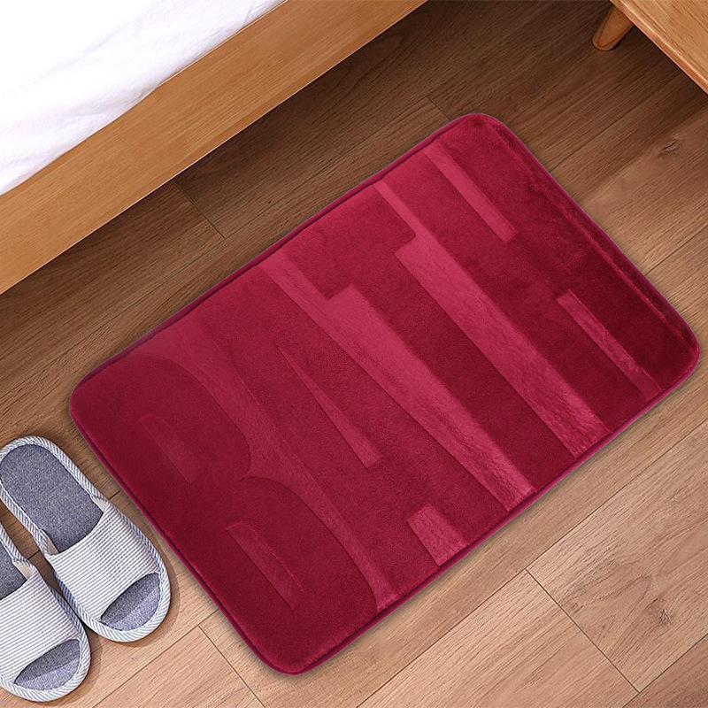 Memory Foam Washable Bath Rug - Soft & Non-Slip