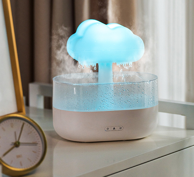 Rain Room cloud humidifier lifestyle shot