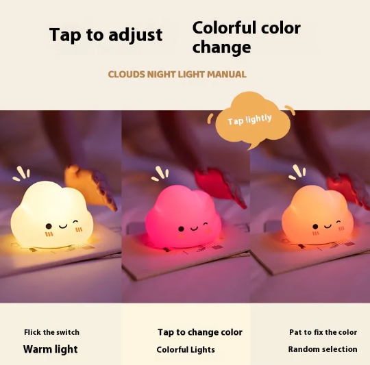 Cloud Nine — Silicone Touch Night Light
