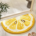 Ankah Fruit Bath Mats Cute Bathroom Rugs Particularly Absorbent Very Soft and Dry Fast That fits in The Kids Room Bathroom or Other Room 17.7" x 31.5" Lemon